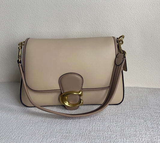 Coach Soft Tabby Shoulder Bag In Colorblock (Women Crossbody Sling Bag)