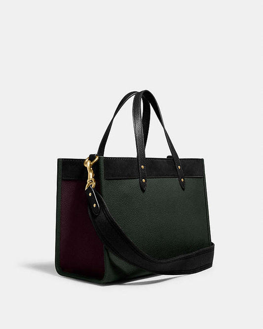 Field Tote 30 In Colorblock With Coach Badge